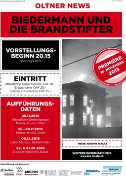 Biedermann und die Brandstifter